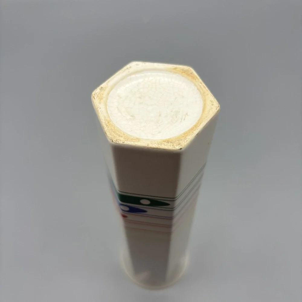 Vintage FTD Rainbow Vase 7